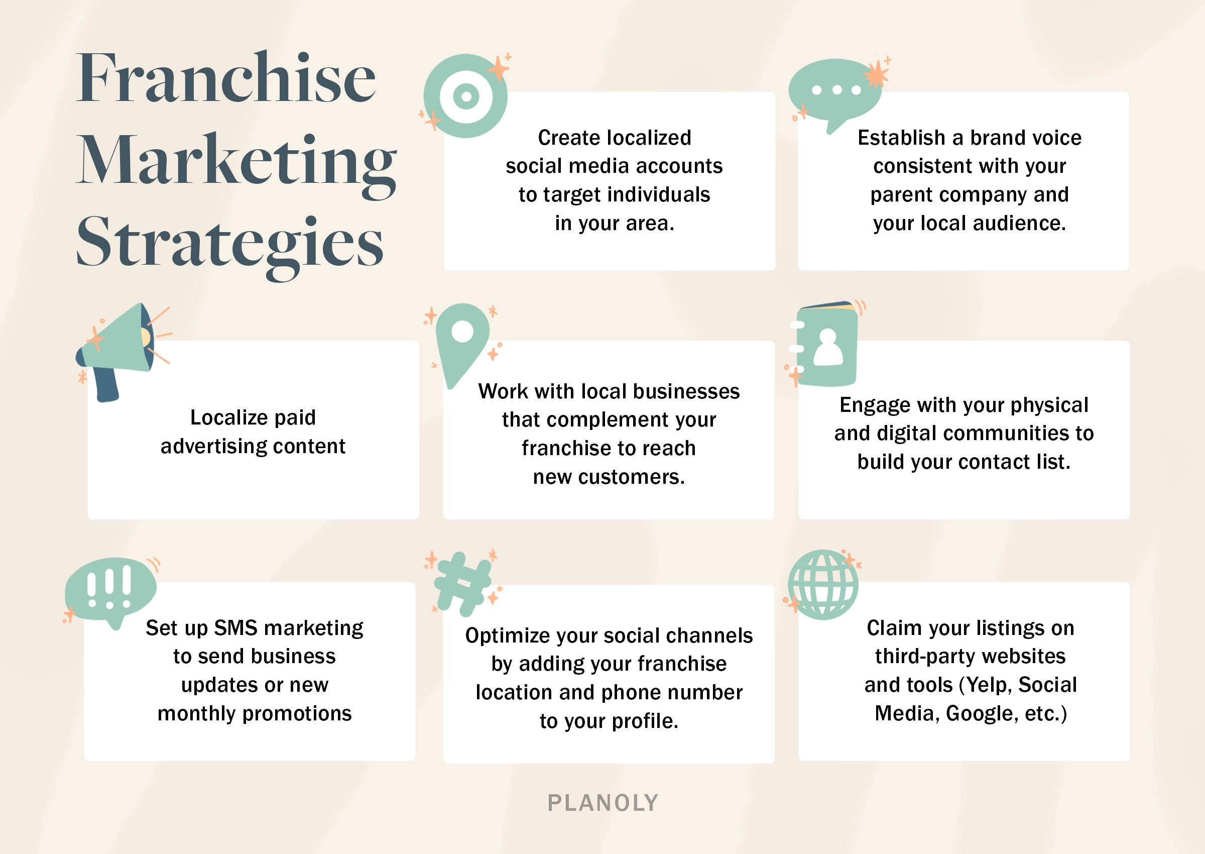 PLANOLY - Blog - Tips for Successful Social Media Franchise Marketing - Horizontal Image