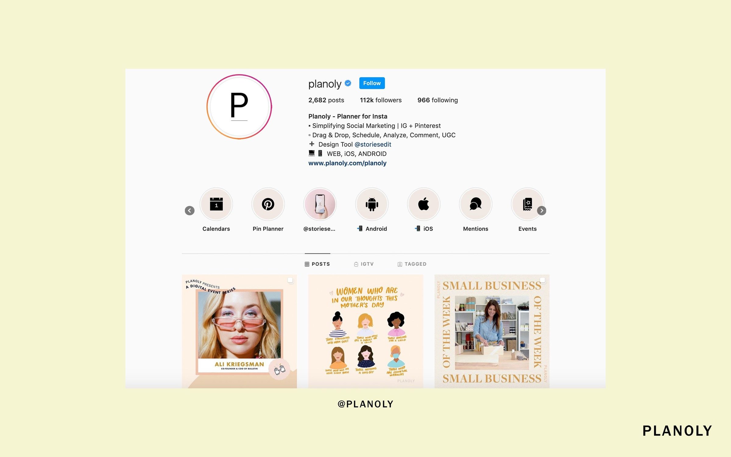PLANOLY - Blog Post - How to Create Instagram Stories Highlights That Serve Your Customers - Image 6