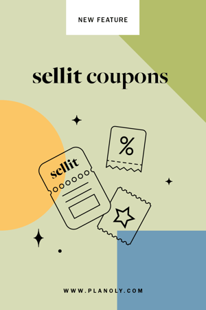 PLANOLY - sellit Coupons - Pinterest