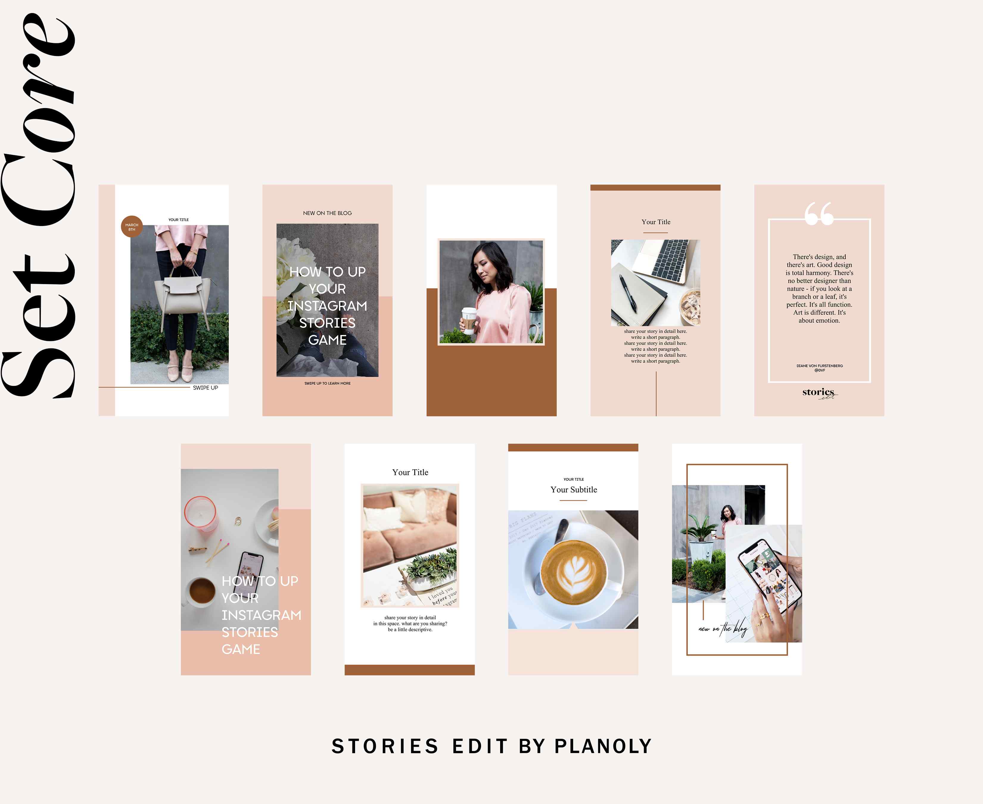 Instagram Stories Template: Core Pack by StoriesEdit