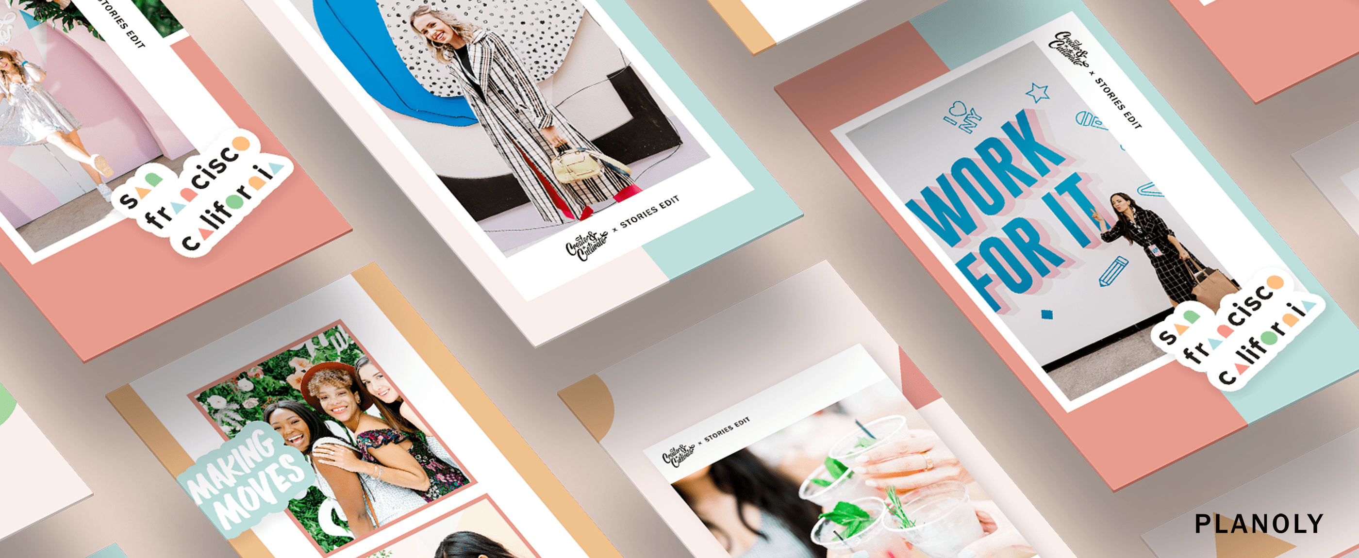 Create & Cultivate x StoriesEdit Template Collection