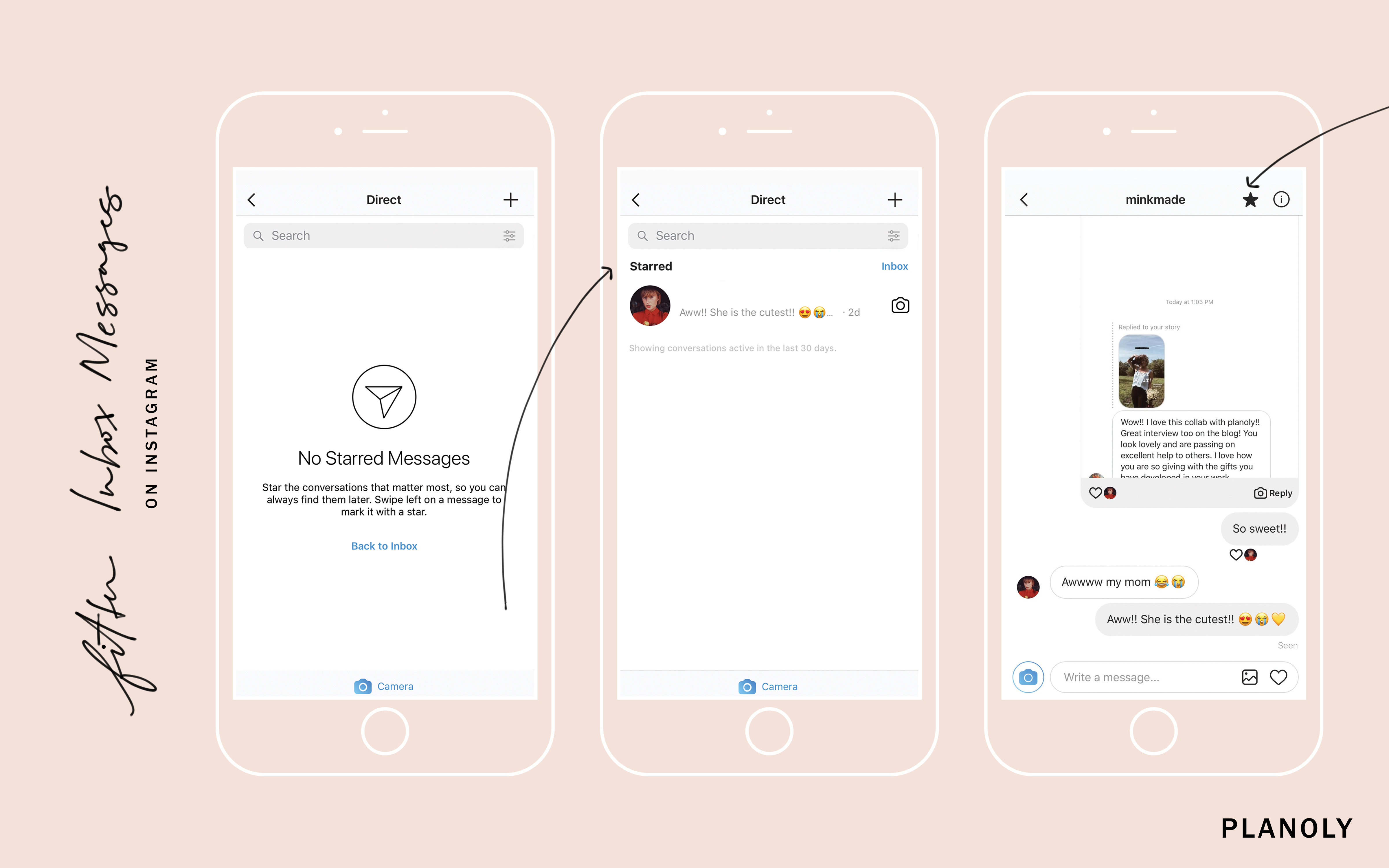 How to Filter and Star Direct Messages on Instagram - PLANOLY - 2