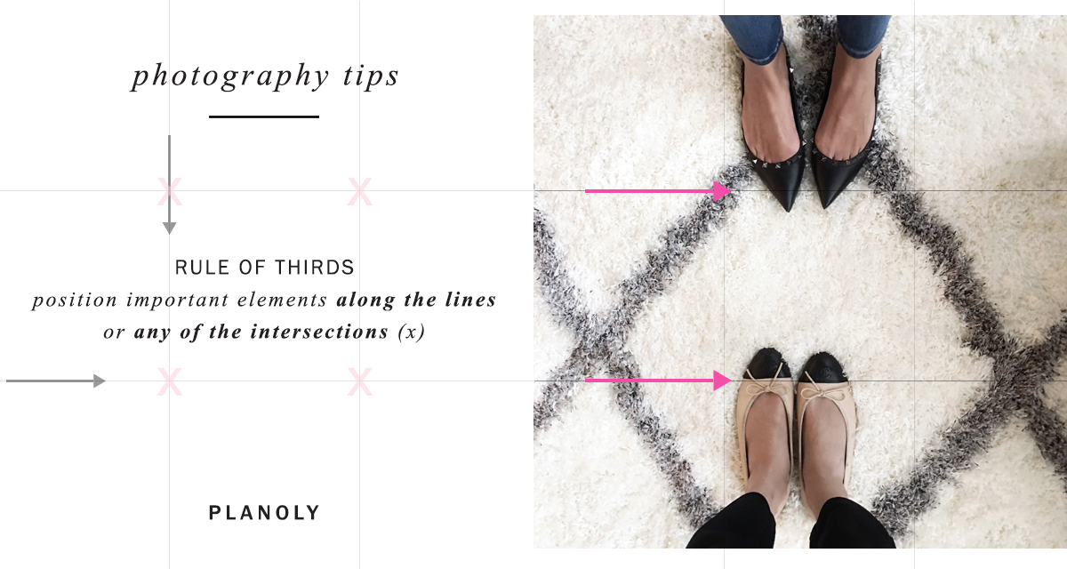 Using photography as a powerful medium rule of thirds planoly