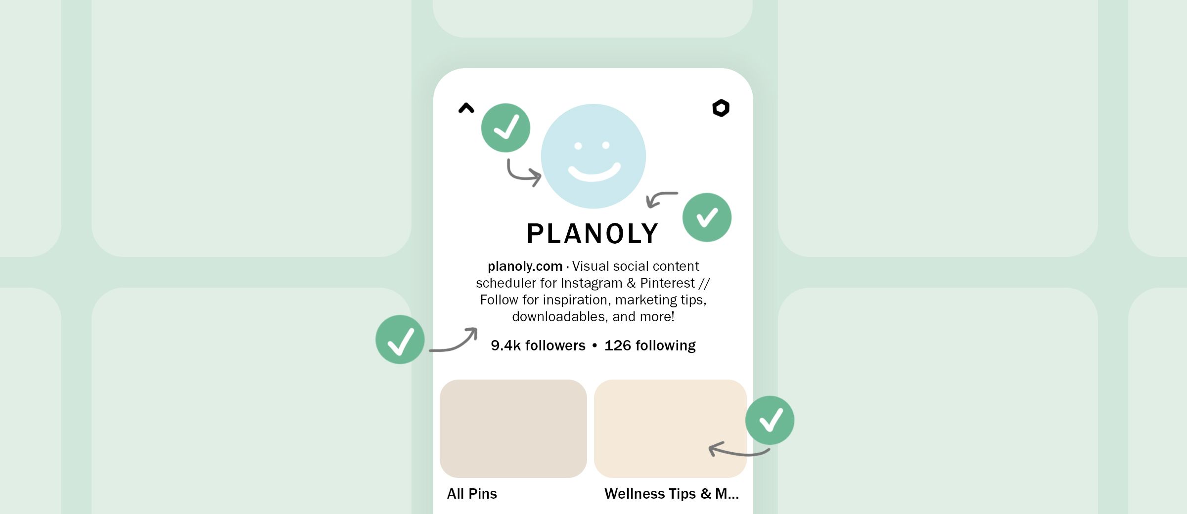 Read about How to Optimize Your Pinterest Profile & Grow Your Audience, on PLANOLY