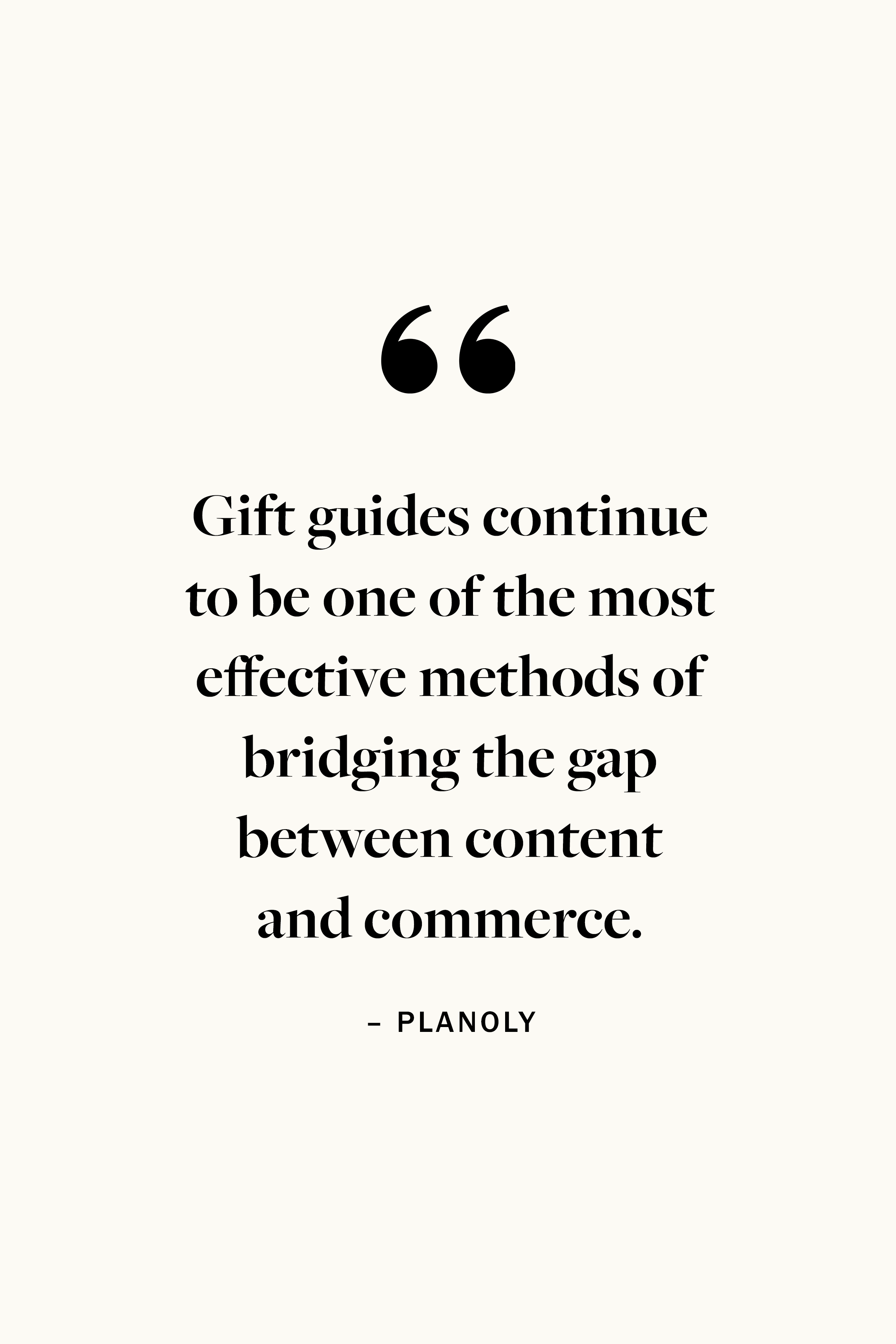 PLANOLY - Blog Post - How to Create a Gift Guide - Image 3